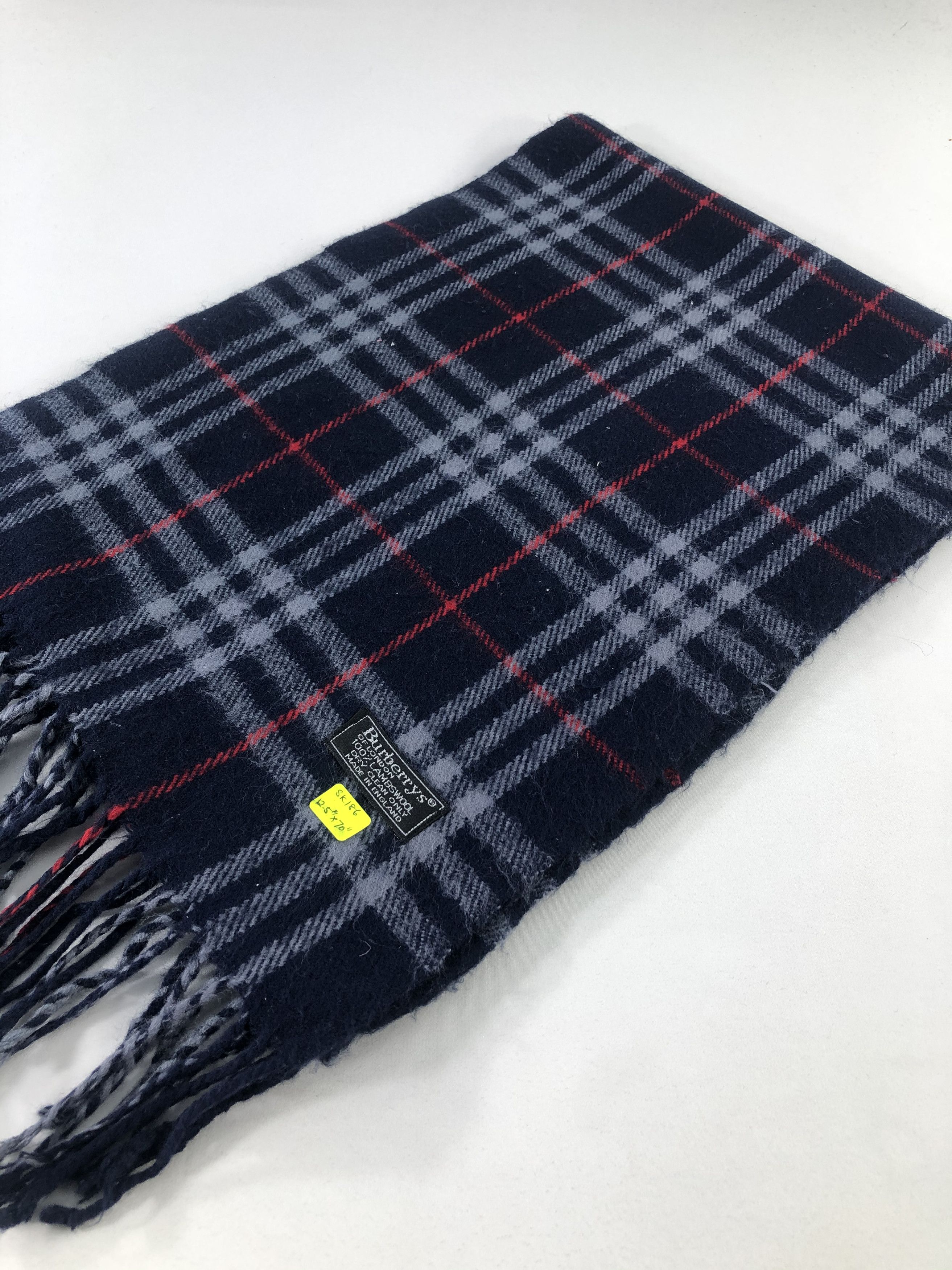 Burberry Burberry Wool Scarf / Muffler / Neckwear Size ONE SIZE - 6 Thumbnail