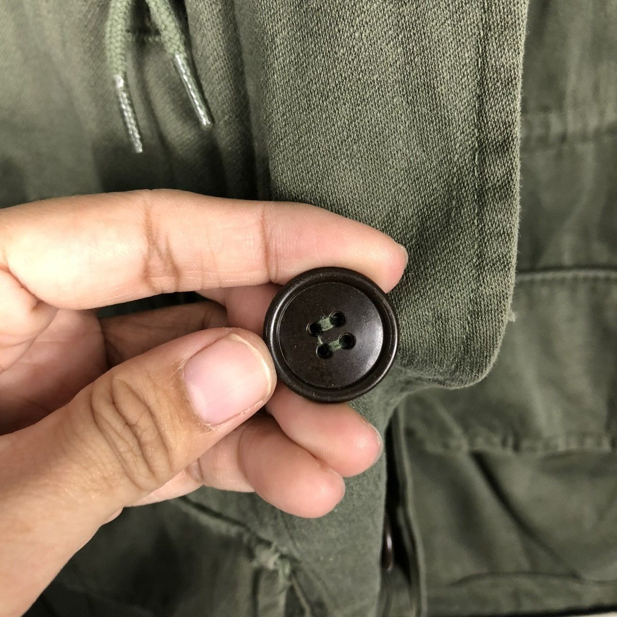 Vintage 🔥VINTAGE CHORE MILITARY JACKET C 92 H. ROQUETTE US NAVY Size US M / EU 48-50 / 2 - 18 Thumbnail