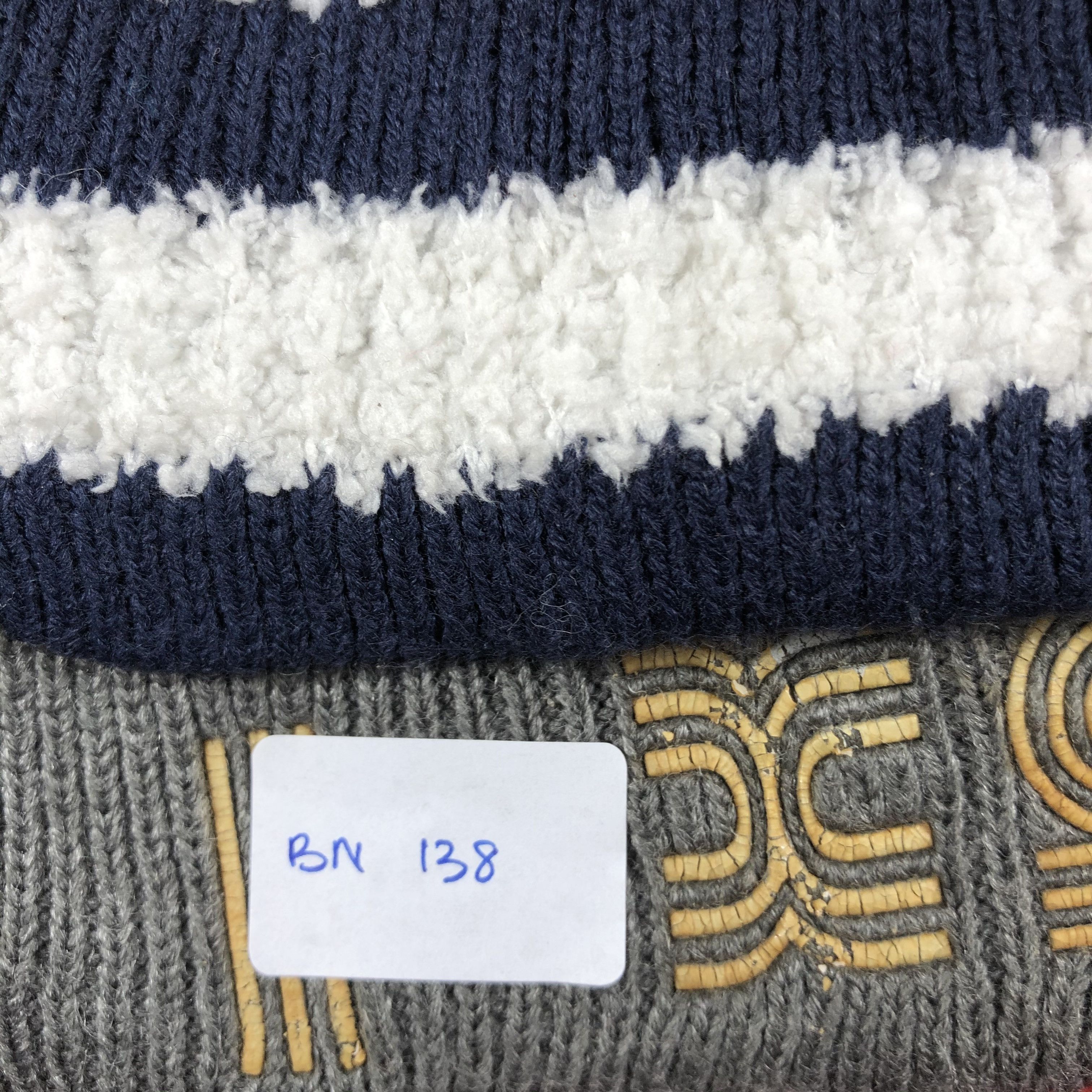 Japanese Brand XniX Stripe Beanie Snow Cap Hat Size ONE SIZE - 6 Thumbnail