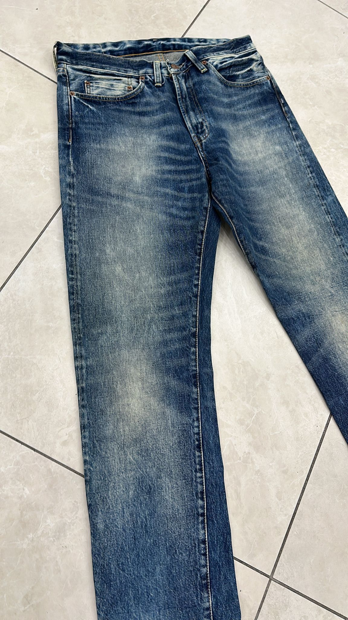 Levi's Vintage Clothing LVC Levi's Vintage Clothing 1954 501XX BigE Selvedge Jeans Size US 32 / EU 48 - 5 Thumbnail