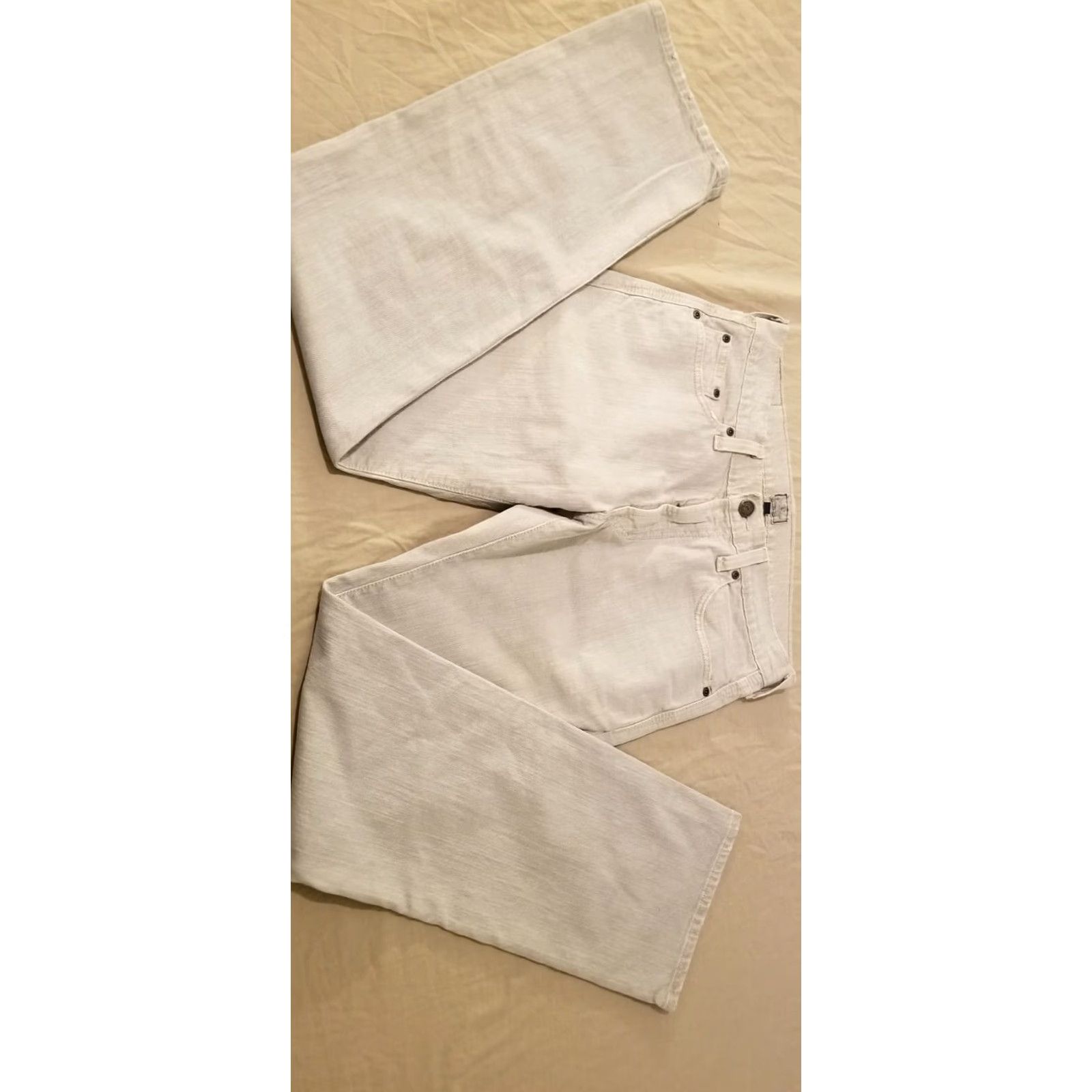 Southern Tide Southern Tide Jeans 31x32 Denim Jeans Slim Straight Men Beige Inseam 32 Slimming Regular Mens Jeans Size US 31 - 4 Thumbnail