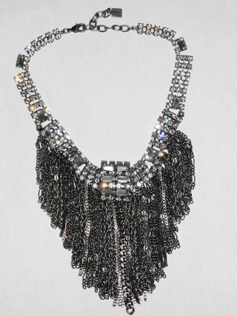 Designer Dannijo Venice Fringe Bib Necklace Size ONE SIZE - 2 Thumbnail