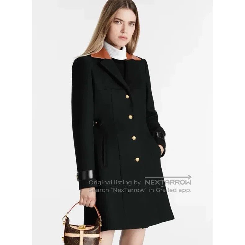 Louis Vuitton Louis Vuitton Black woolen jacket Size XS / US 0-2 / IT 36-38 - 2 Thumbnail