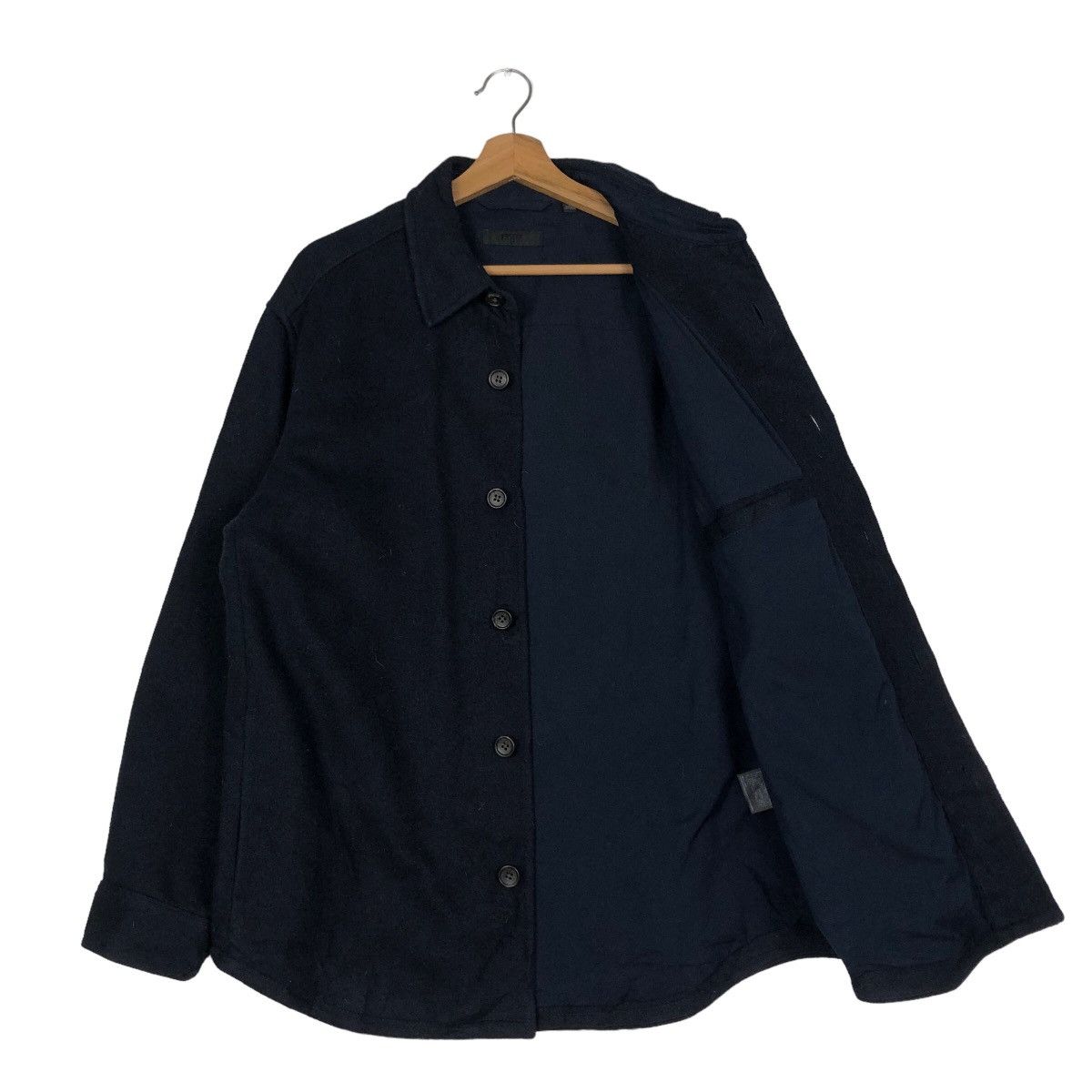 Japanese Brand 🔥Vintage Wool Shirt Biker Jacket Uniqlo Japan Issey Miyake Size US L / EU 52-54 / 3 - 11 Thumbnail