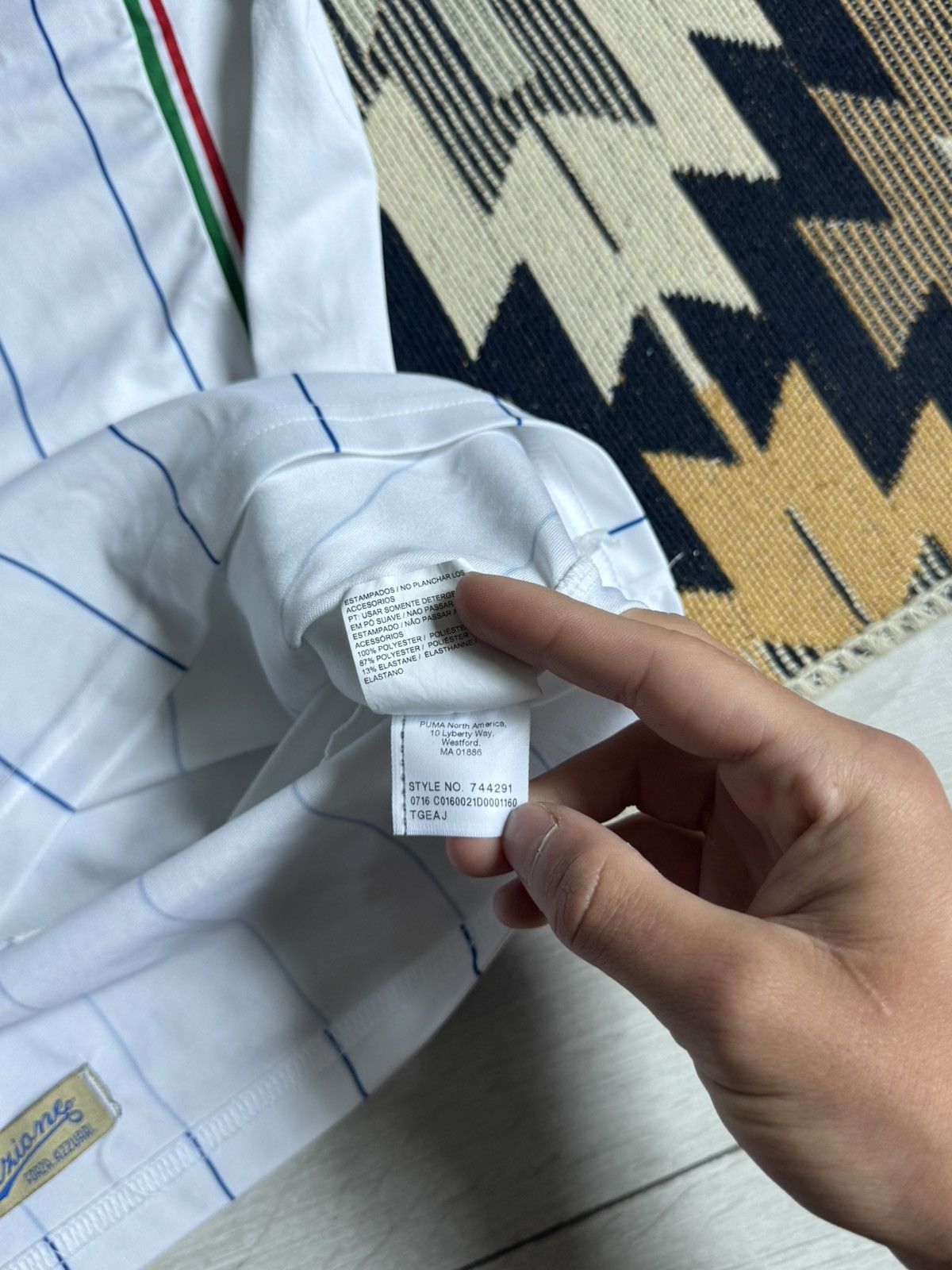 Puma Vintage Puma Italia 2014/16 Blockcore Jersey Size US L / EU 52-54 / 3 - 14 Thumbnail