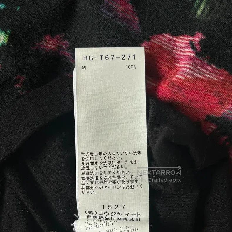 Yohji Yamamoto Yohji Yamamoto 22ss Floral Long Sleeve T-shirt Size US M / EU 48-50 / 2 - 7 Thumbnail