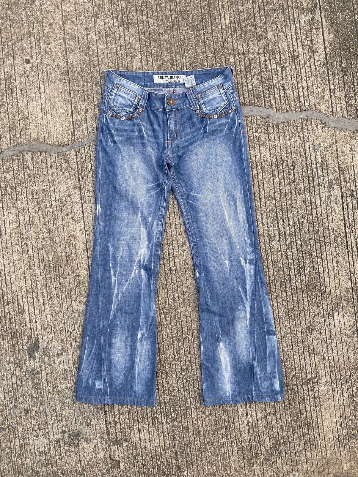 Japanese Brand Rare LOLITA JEANS Flared Bootcut Size US 30 / EU 46 - 1 Thumbnail