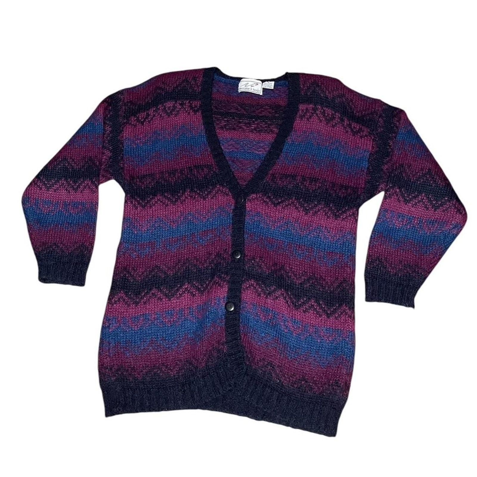 Other Vintage christopher banks cardigan mohair sweater Size M / US 6-8 / IT 42-44 - 1 Thumbnail
