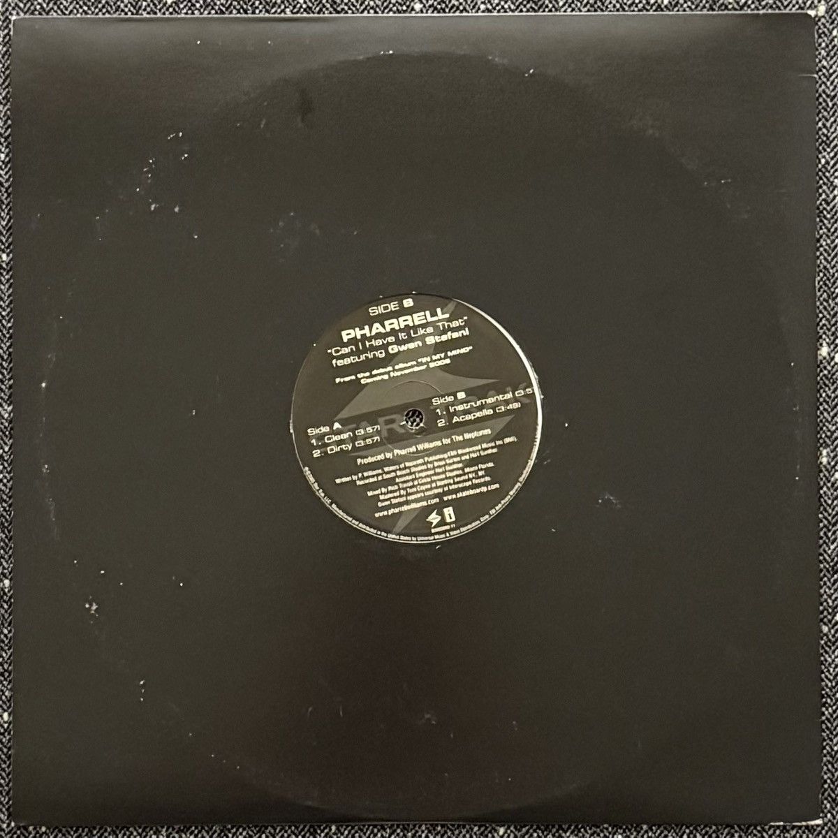 Bape PHARRELL "Can I Have It Like That" VINYL RECORD Size ONE SIZE - 3 Thumbnail