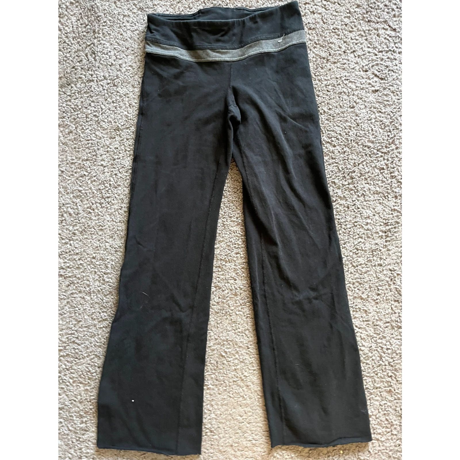 Gap Gap Fit Leggings Women S Black Pull On Cropped Athletic Skinny 90s? Size 28" / US 6 / IT 42 - 4 Thumbnail
