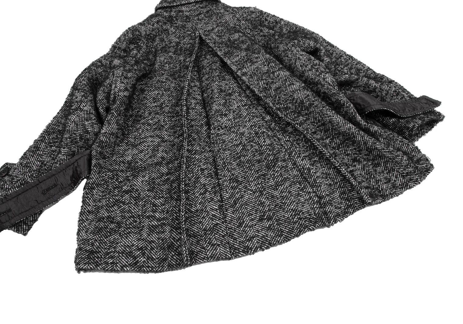 Kolor Mohair Blend Loop T Coat in Black Gray 1 Size US S / EU 44-46 / 1 - 15 Thumbnail