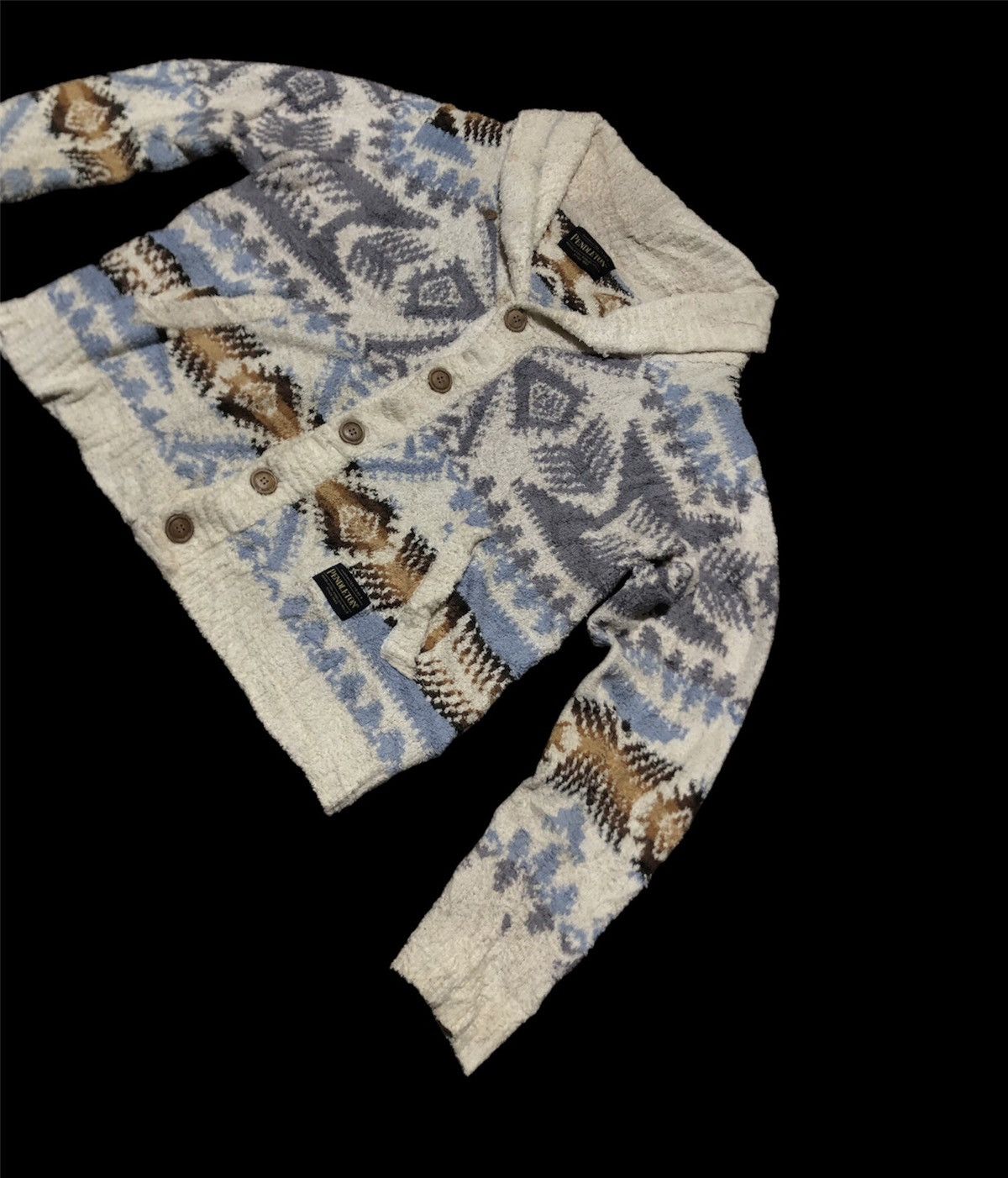Native × Pendleton × Vintage Vintage Pendleton Native sweater knitwear Size US L / EU 52-54 / 3 - 2 Thumbnail