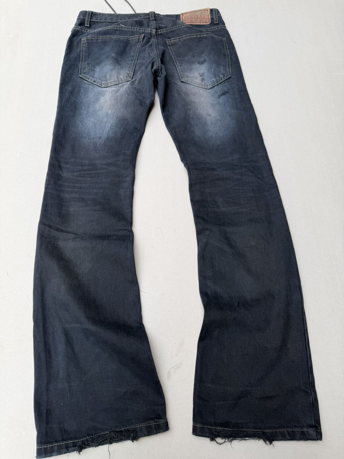 Japanese Brand Example Lace up flare jeans Size US 30 / EU 46 - 3 Thumbnail