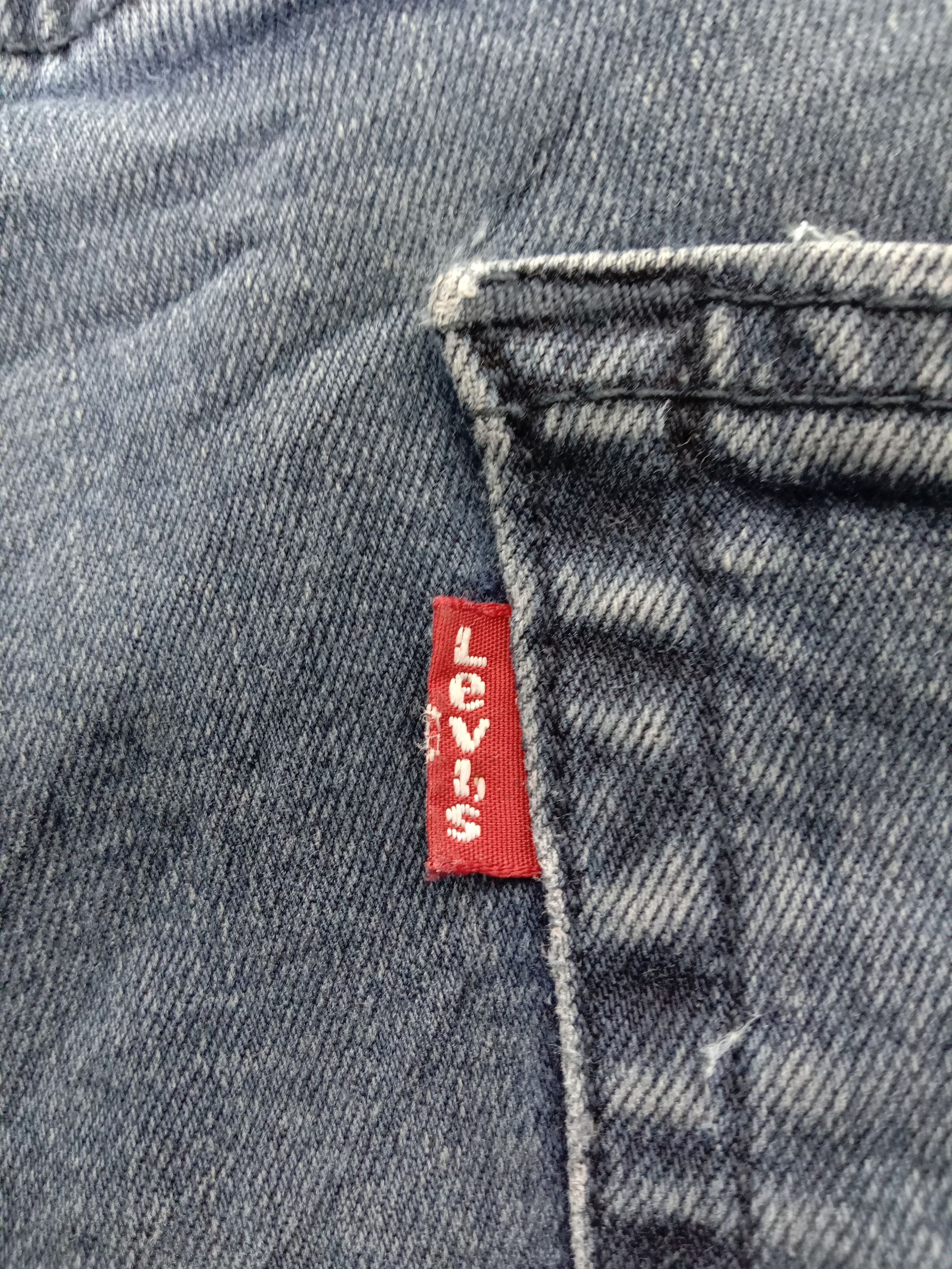 Levi's Vintage Levi's 511 Slim Jeans Dark Blue Denim Size US 31 - 11 Thumbnail