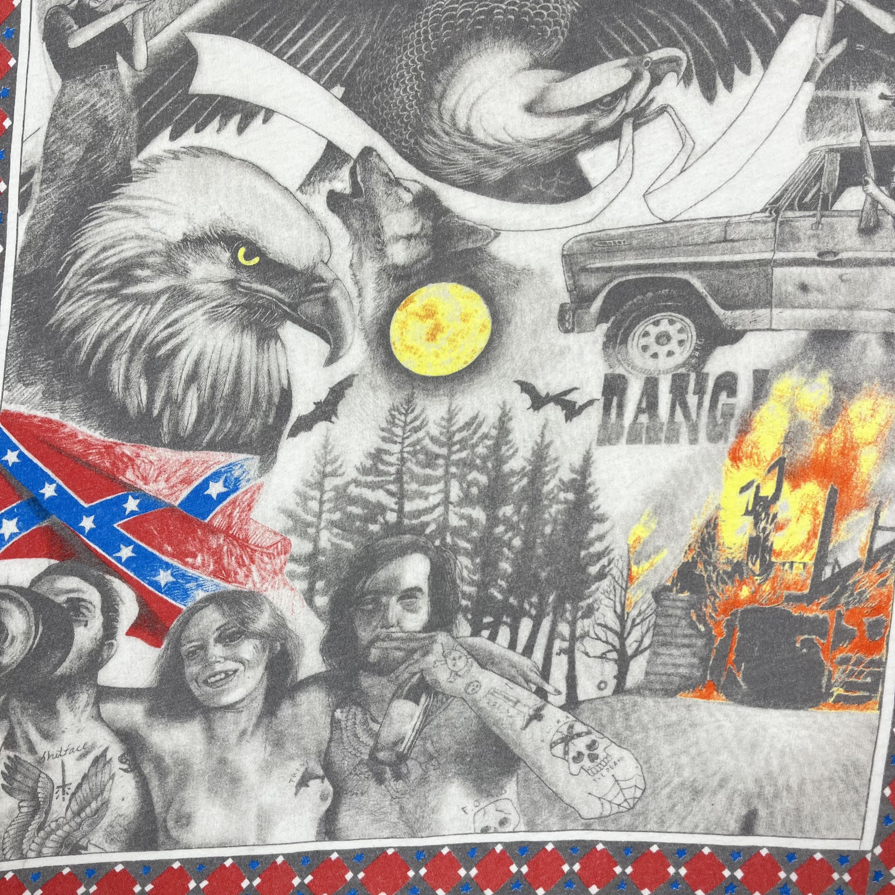 Allsaints AllSaints Spitalfields Appalacia Crazy Art T Shirt Size US S / EU 44-46 / 1 - 11 Thumbnail