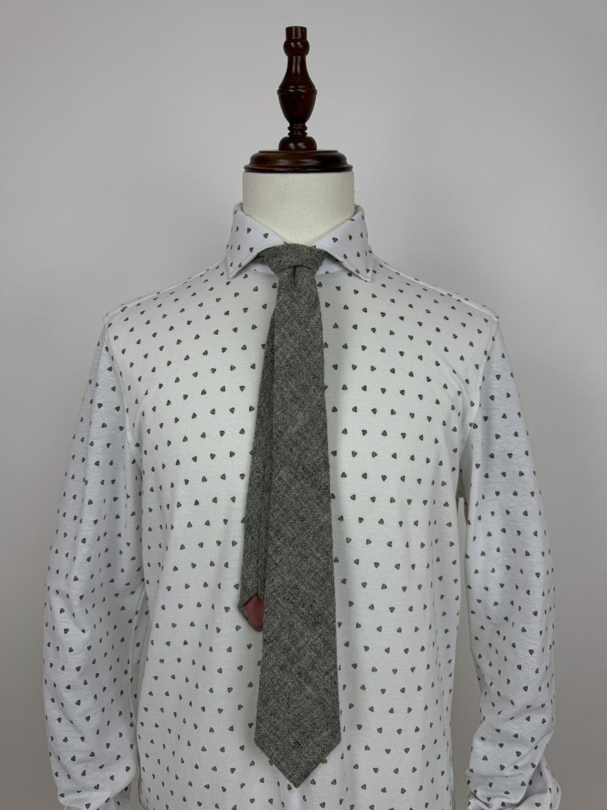 Other Theros Vintage wool ties gray tie knitted made in Wales Size ONE SIZE - 7 Thumbnail