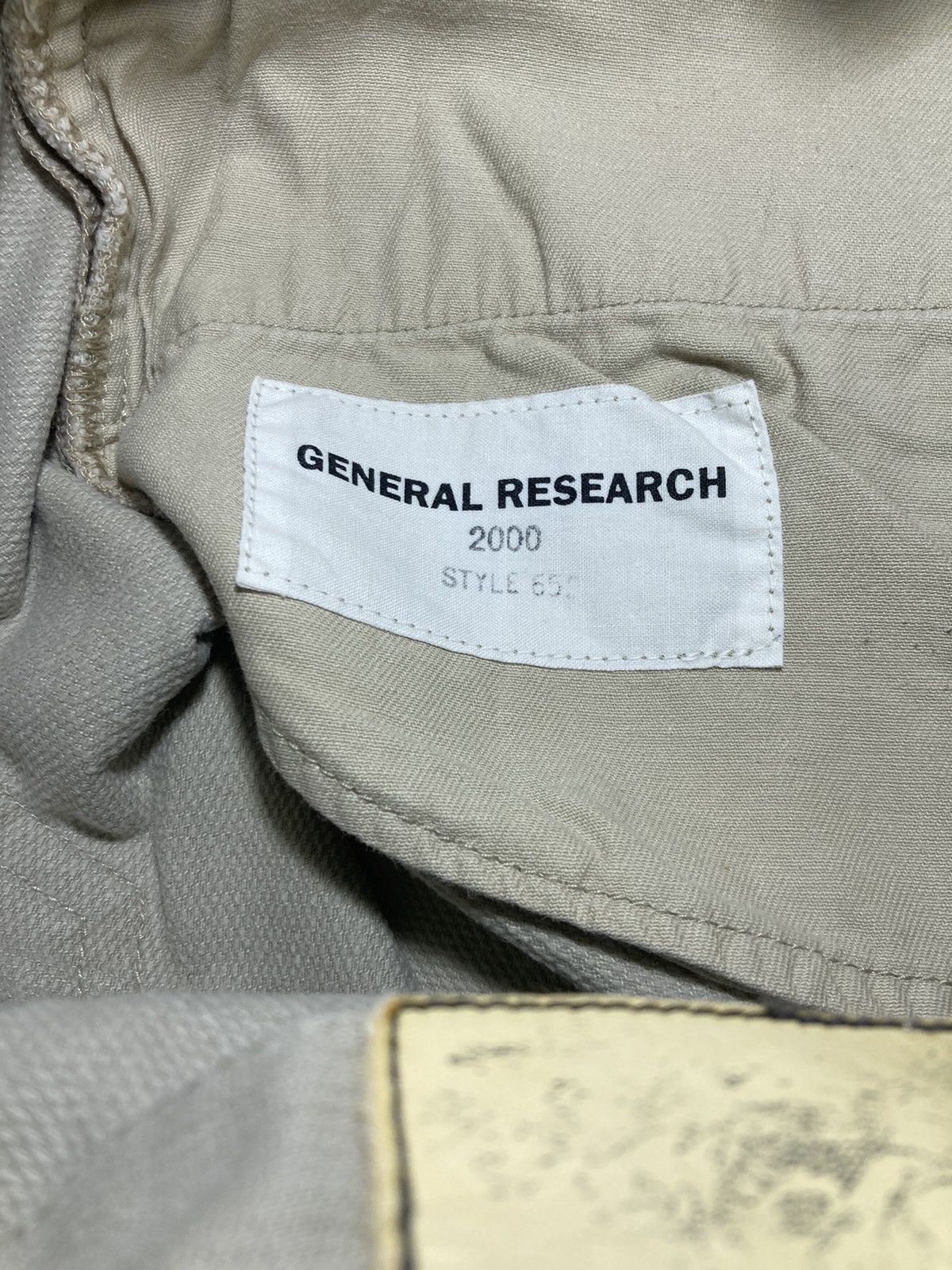 General Research 2000 General Research Tan Beige Corduroy Pants Trousers 90s Size US 30 / EU 46 - 10 Thumbnail