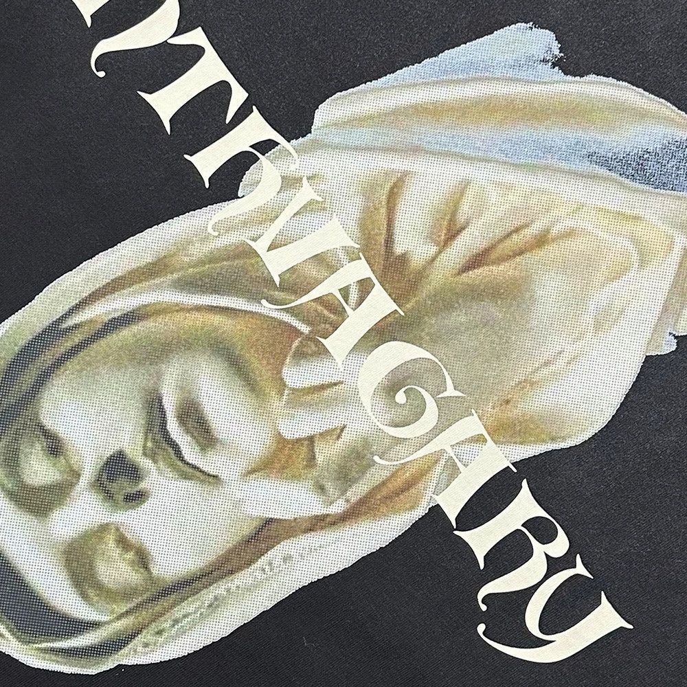 Vintage Men's distressed statue print long-sleeved T-shirt Size US M / EU 48-50 / 2 - 4 Thumbnail