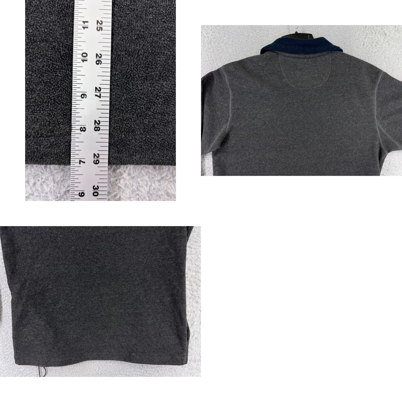 Guess VINTAGE GUESS Sweater Mens M Long Sleeve 1/4 Zip Gray Polyester Fleece Embroidered Logo 90s American Designer Mens Size US M / EU 48-50 / 2 - 9 Thumbnail