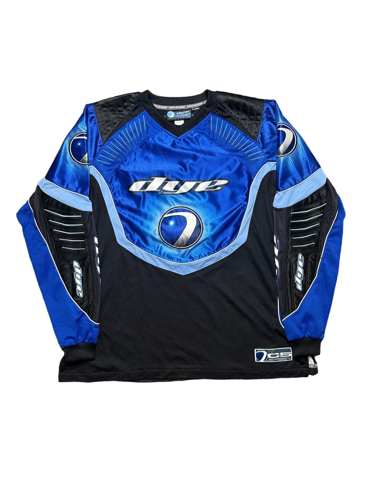 Dye Core Throwback Paintball Jersey - Black