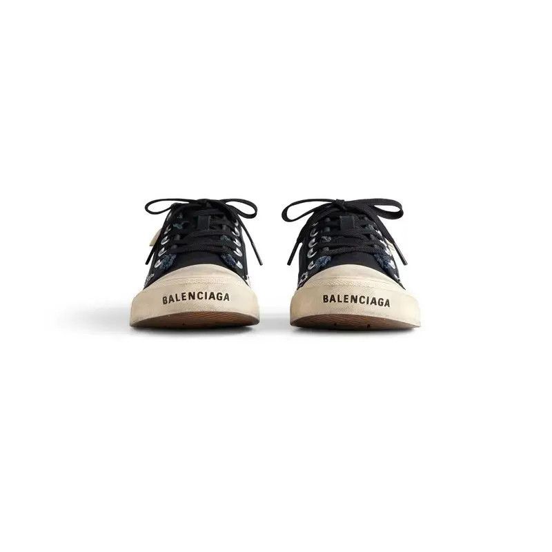 Balenciaga o1tr1nto0625 Paris Low Top Sneakers DIY Metal in Black Size US 12 / EU 45 - 3 Thumbnail
