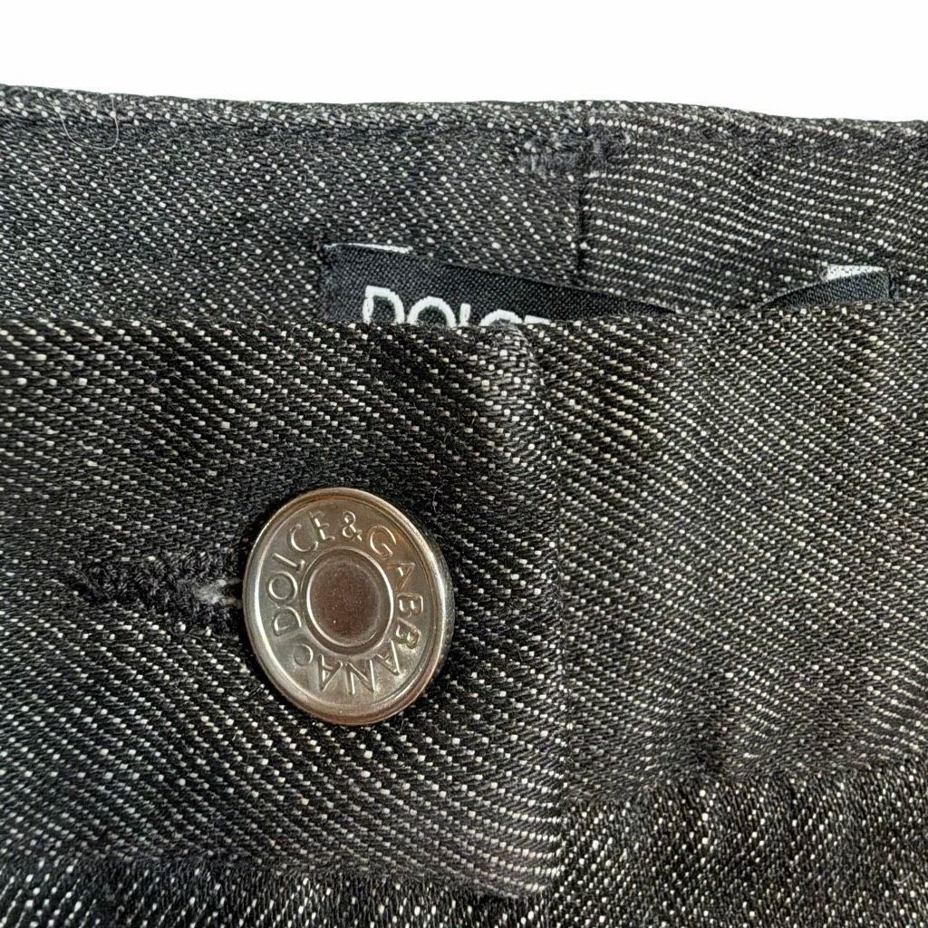 Dolce & Gabbana NWT Dolce & Gabbana Women’s Collection Dark Wash Denim Mini Size 28" / US 6 / IT 42 - 5 Thumbnail
