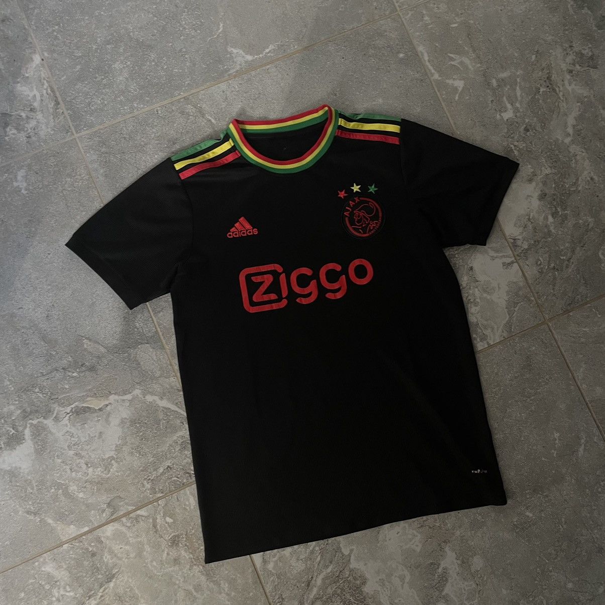 Adidas Ajax Adidas ziggo soccer jersey shirt tee Zippo Rasta Size US S / EU 44-46 / 1 - 1 Thumbnail