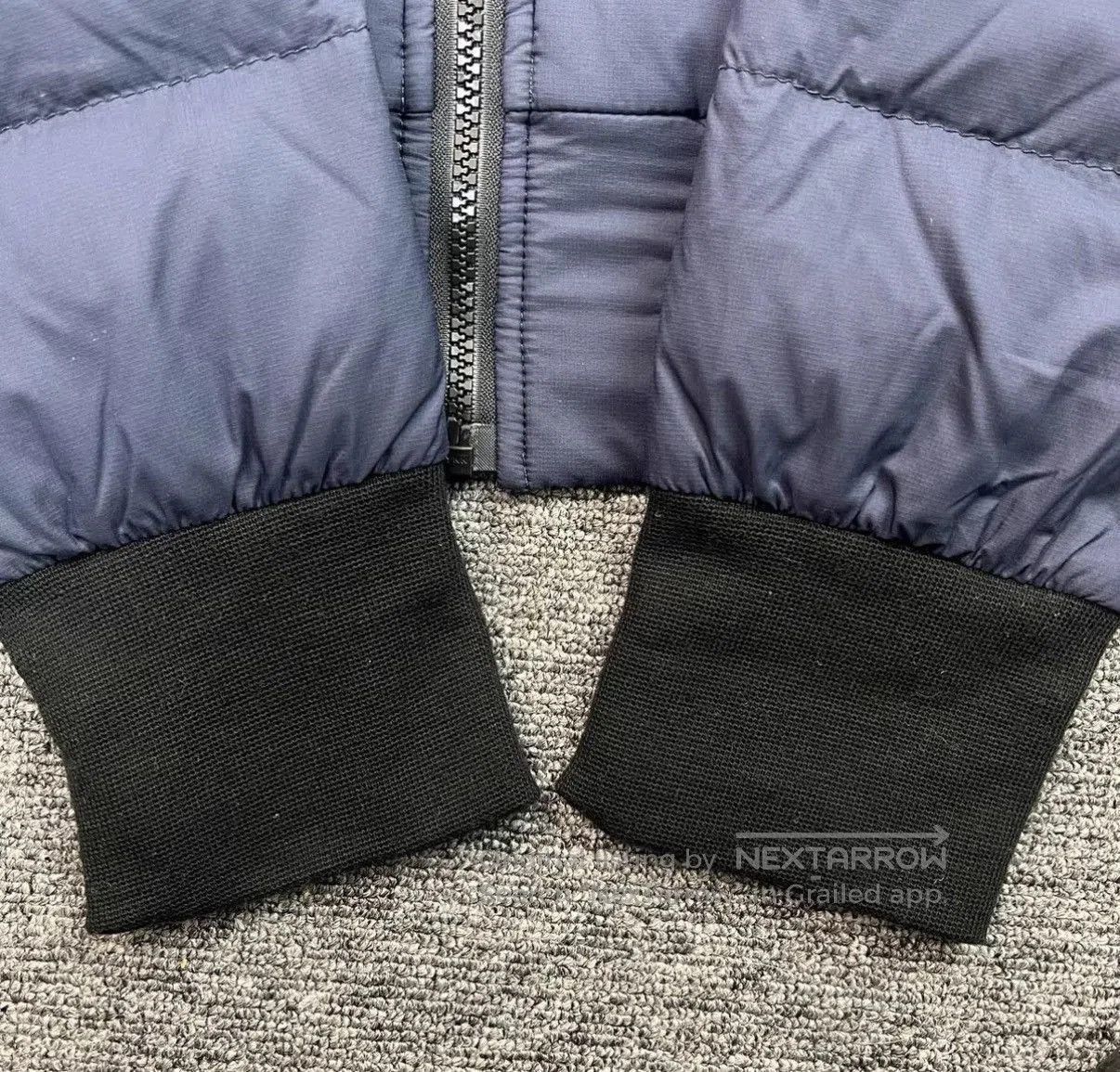 Canada Goose Blue Hooded Quilted Light Jacket Size S. Size US S / EU 44-46 / 1 - 5 Thumbnail