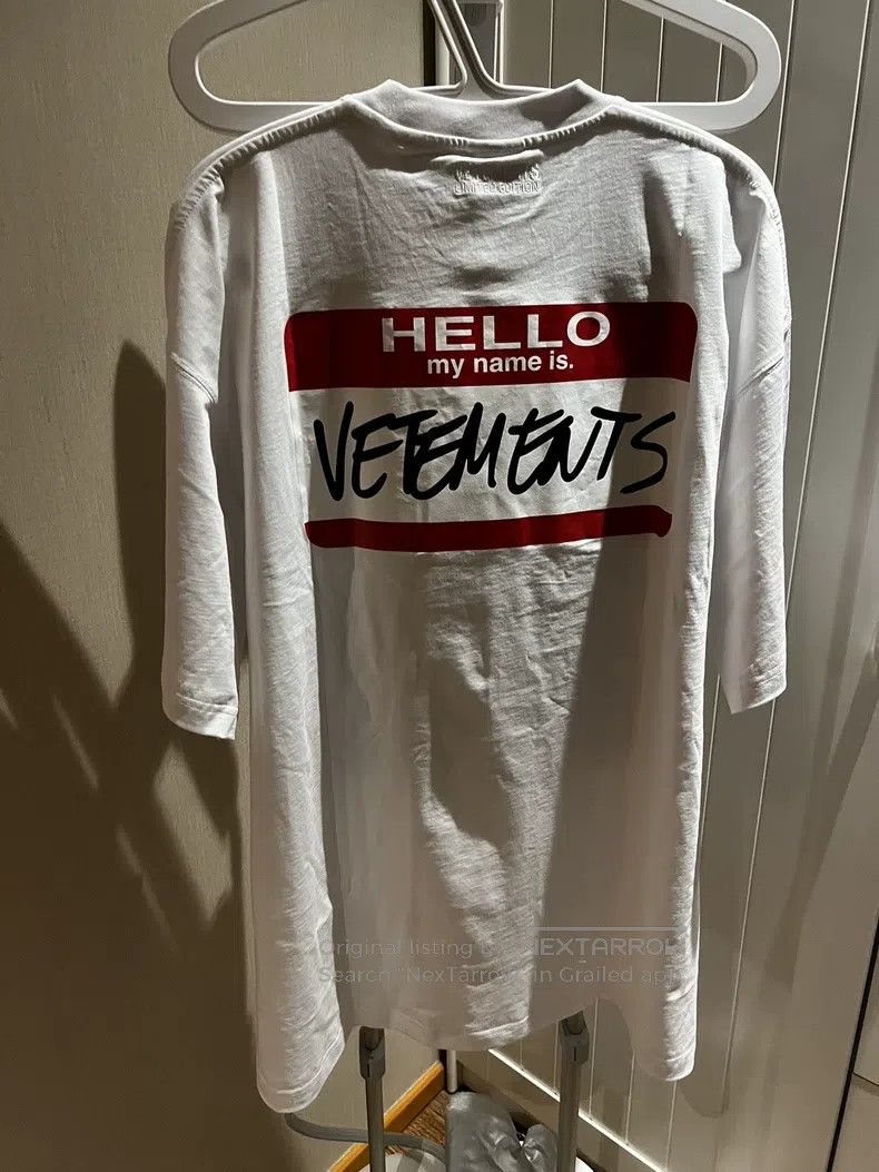 Vetements Vetements T-Shirt Size US S / EU 44-46 / 1 - 5 Thumbnail