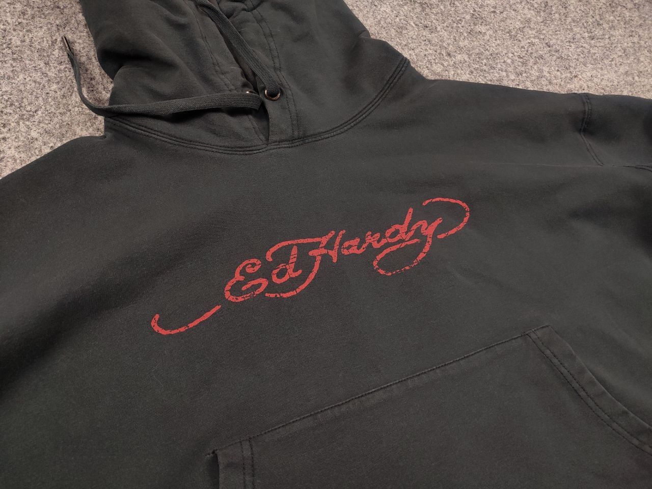 Ed Hardy Ed hardy La Road Tiger Cropped Hoodie Vintage Y2K Style Size L / US 10 / IT 46 - 10 Thumbnail