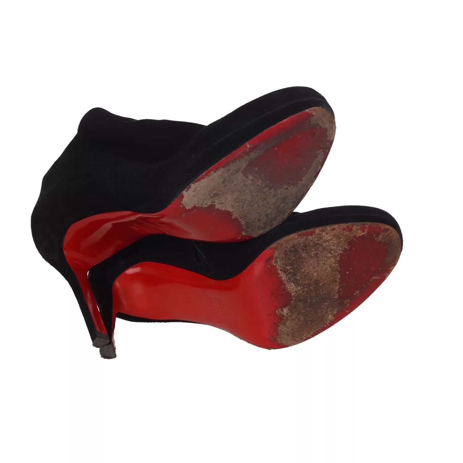 Christian Louboutin CL Women's 35 High-Heeled Boots Size US 4.5 / IT 34.5 - 5 Thumbnail