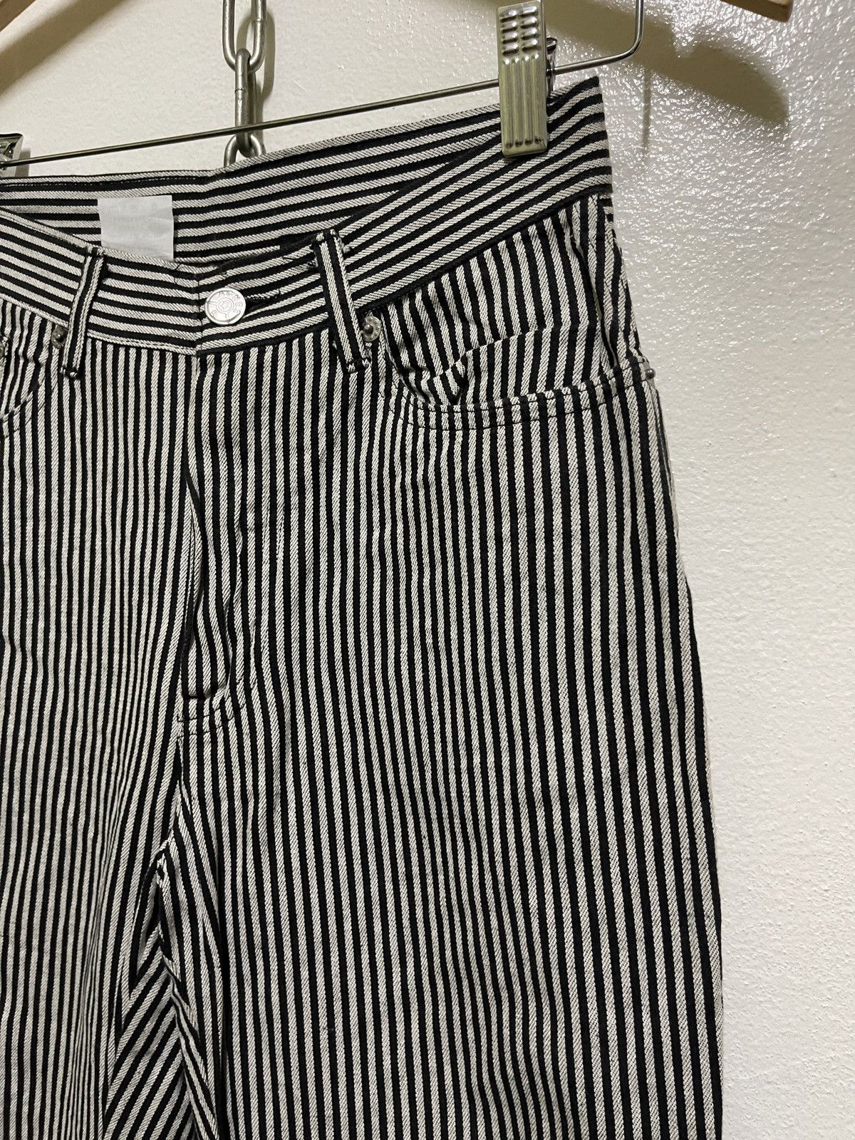Vintage × agnes b. Agnes b Striped Jeans Size 24" / US 00 / IT 34 - 5 Thumbnail