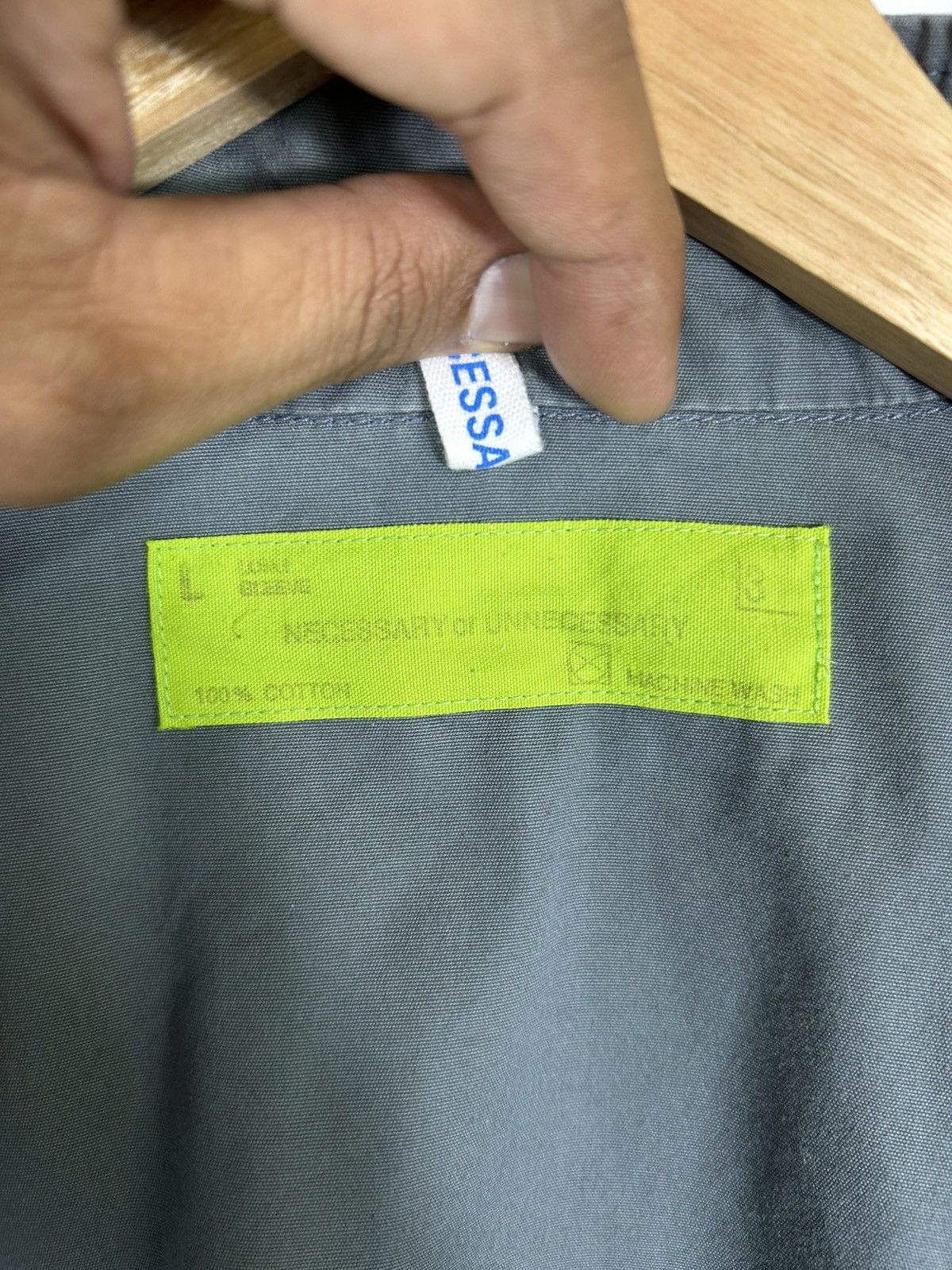Japanese Brand 🔥Necessary Or Unnecessary Japan Workwear Style Zipper Jacket Size US L / EU 52-54 / 3 - 13 Thumbnail