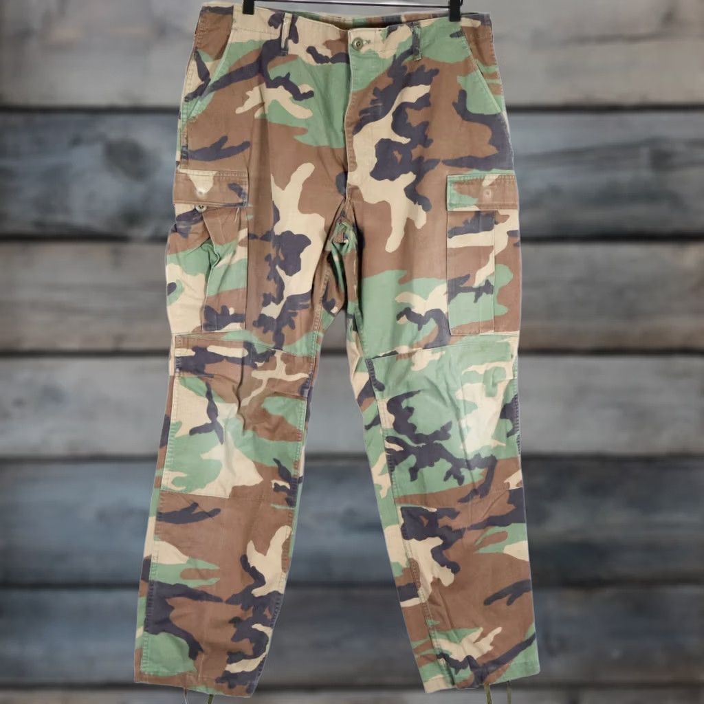 Propper PROPPER US Army Camo Cargo Pants Mens Large Size US 37 - 1 Thumbnail