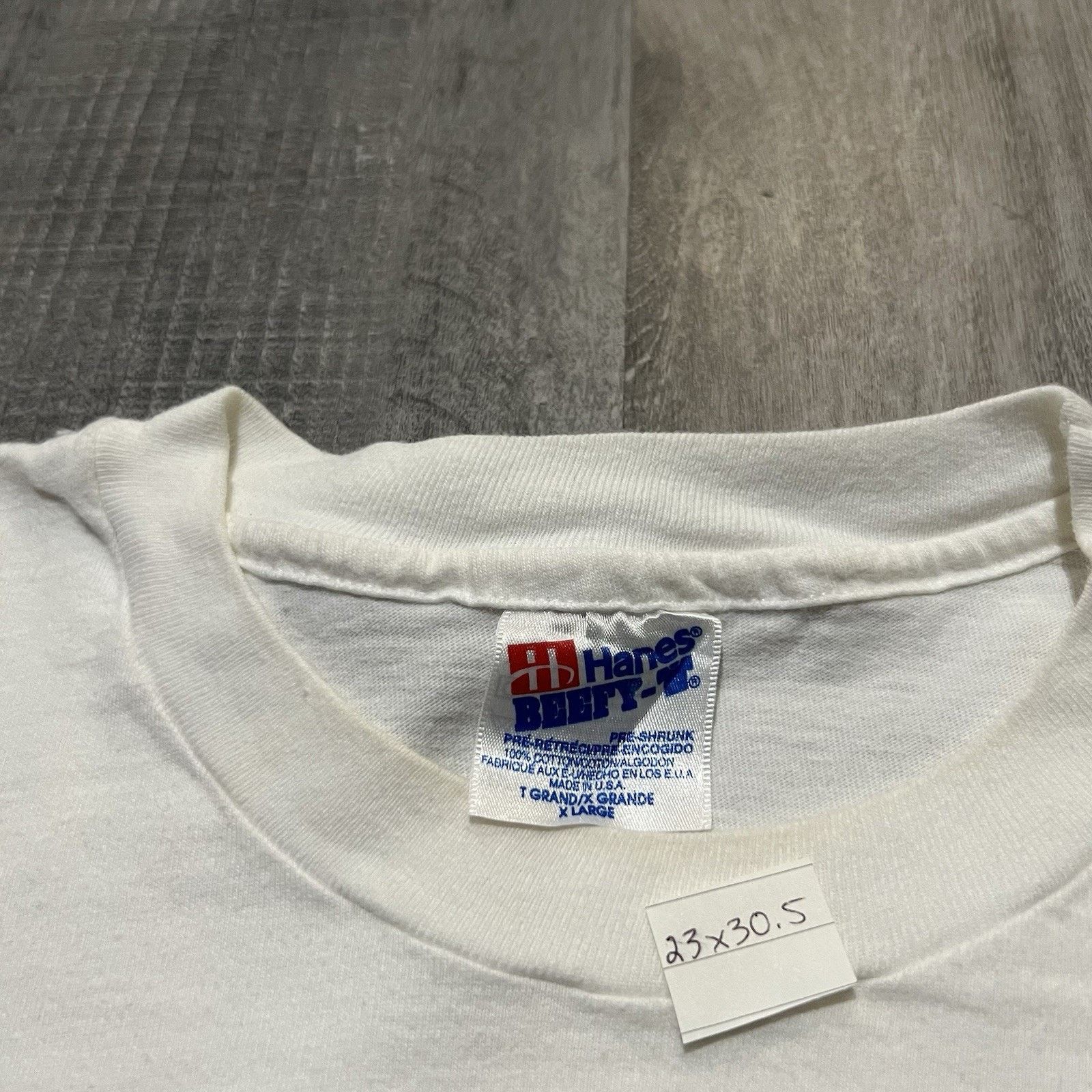 Hanes VTG Fossil Ridge Bozos 1994 T Shirt Hot Rod 30s Ford Model A Size US XL / EU 56 / 4 - 4 Thumbnail