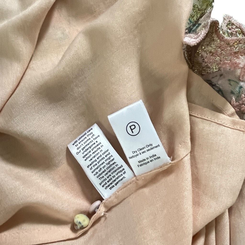 Other HEMANT AND NANDITA Nora Maxi Dress in Rose Pink Size XS / US 0-2 / IT 36-38 - 10 Thumbnail