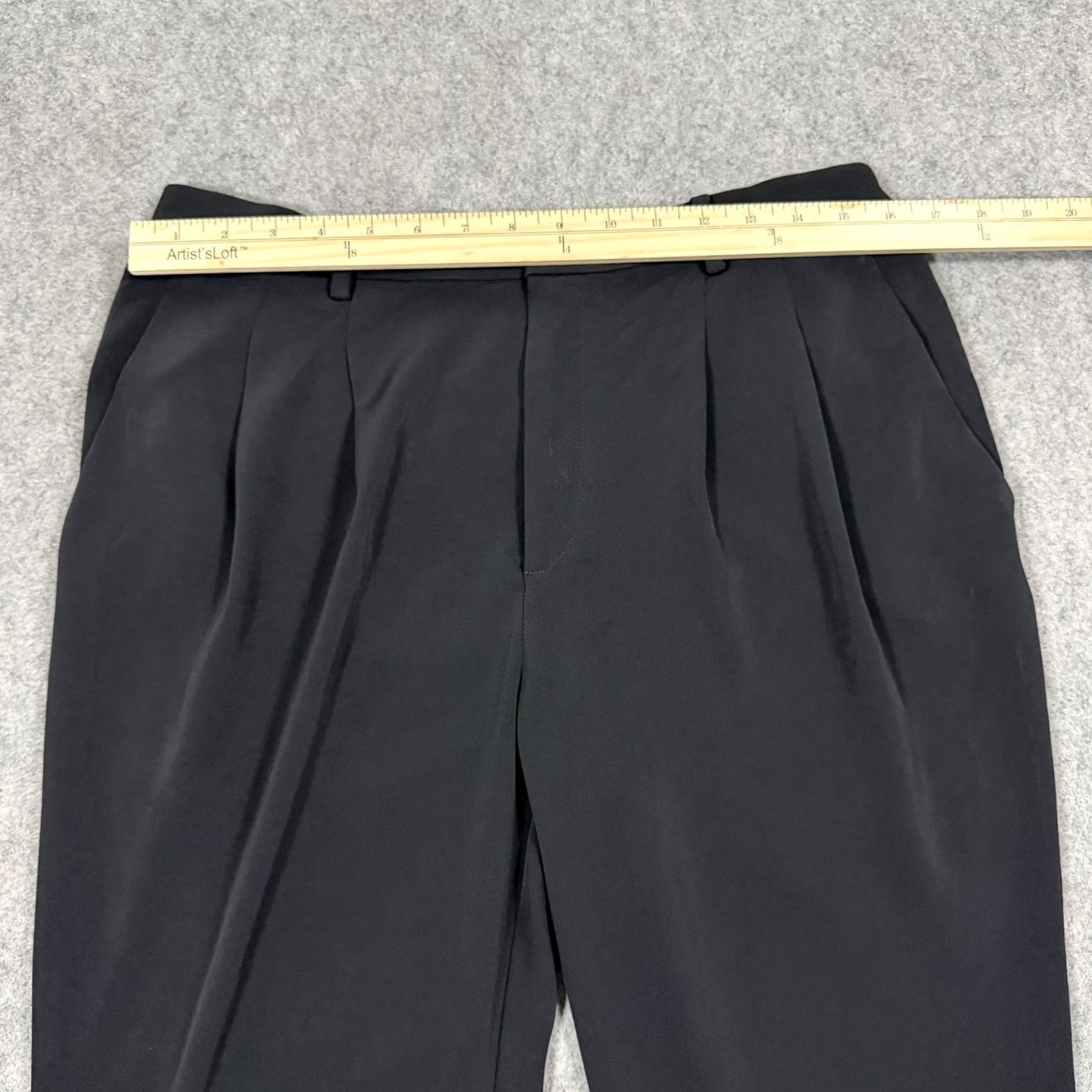 Uniqlo Uniqlo Casual Ankle Taper Pants Women's L Black Size 36" / US 14 / IT 50 - 6 Thumbnail