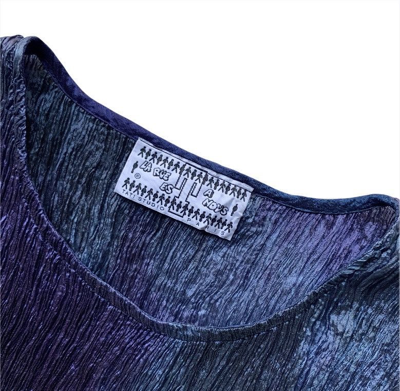 Pleats Please Issey Miyake Vintage Tati Studio paris pleated sleeveless dress Size ONE SIZE - 9 Thumbnail