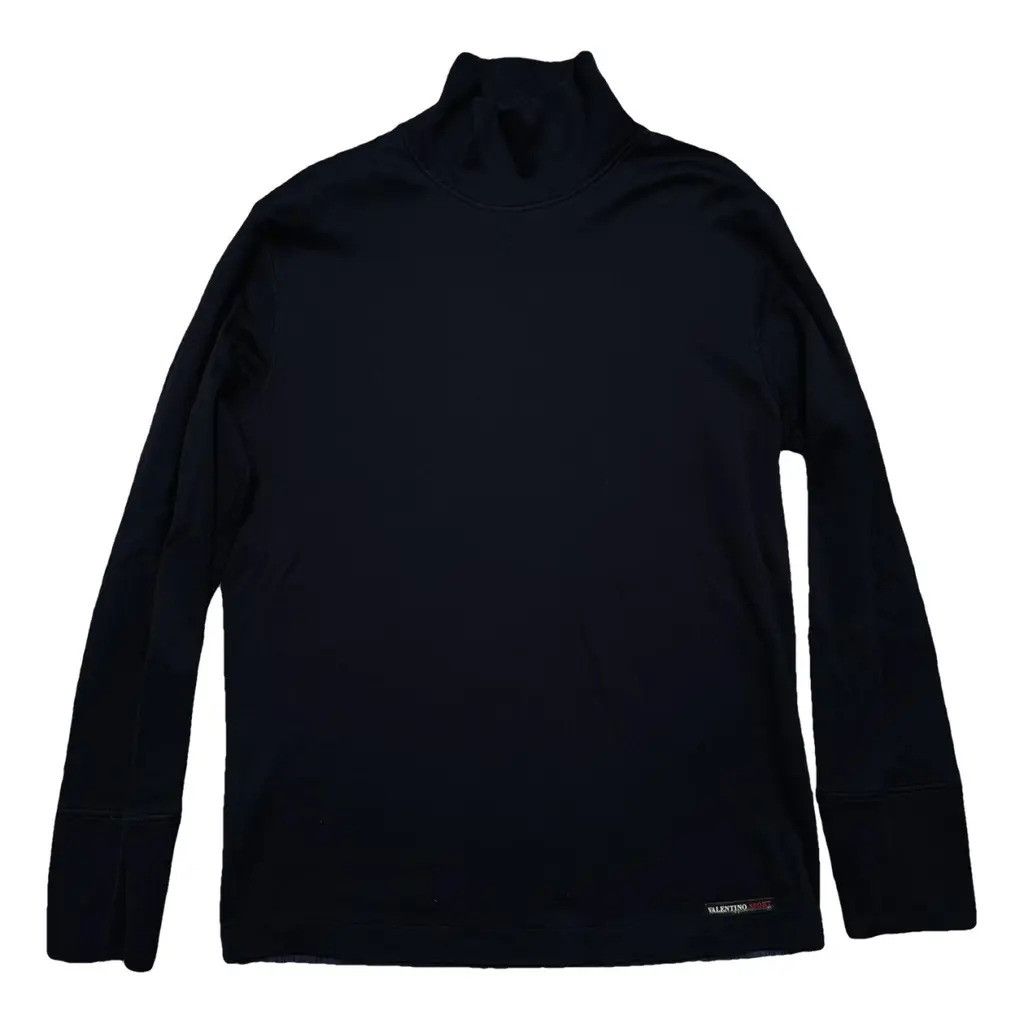 Valentino Valentino Turtleneck Dark Navy Size M Size US M / EU 48-50 / 2 - 1 Thumbnail
