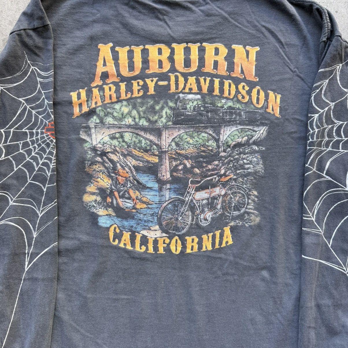 Harley Davidson Harley Davidson spider web longsleeve black/grey size L Size US L / EU 52-54 / 3 - 6 Thumbnail