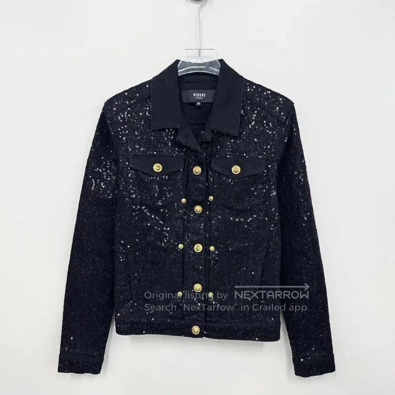 Versace Versace Black Women's Jacket M Size . Size M / US 6-8 / IT 42-44 - 1 Thumbnail