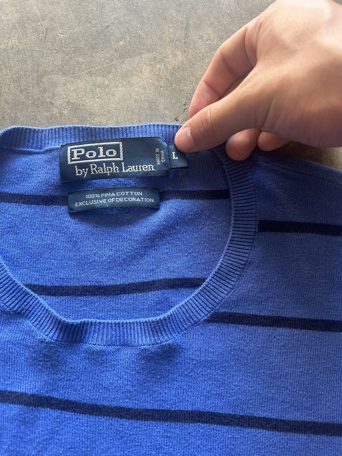 Polo Ralph Lauren Polo Ralph Lauren Sweater Size US L / EU 52-54 / 3 - 3 Thumbnail