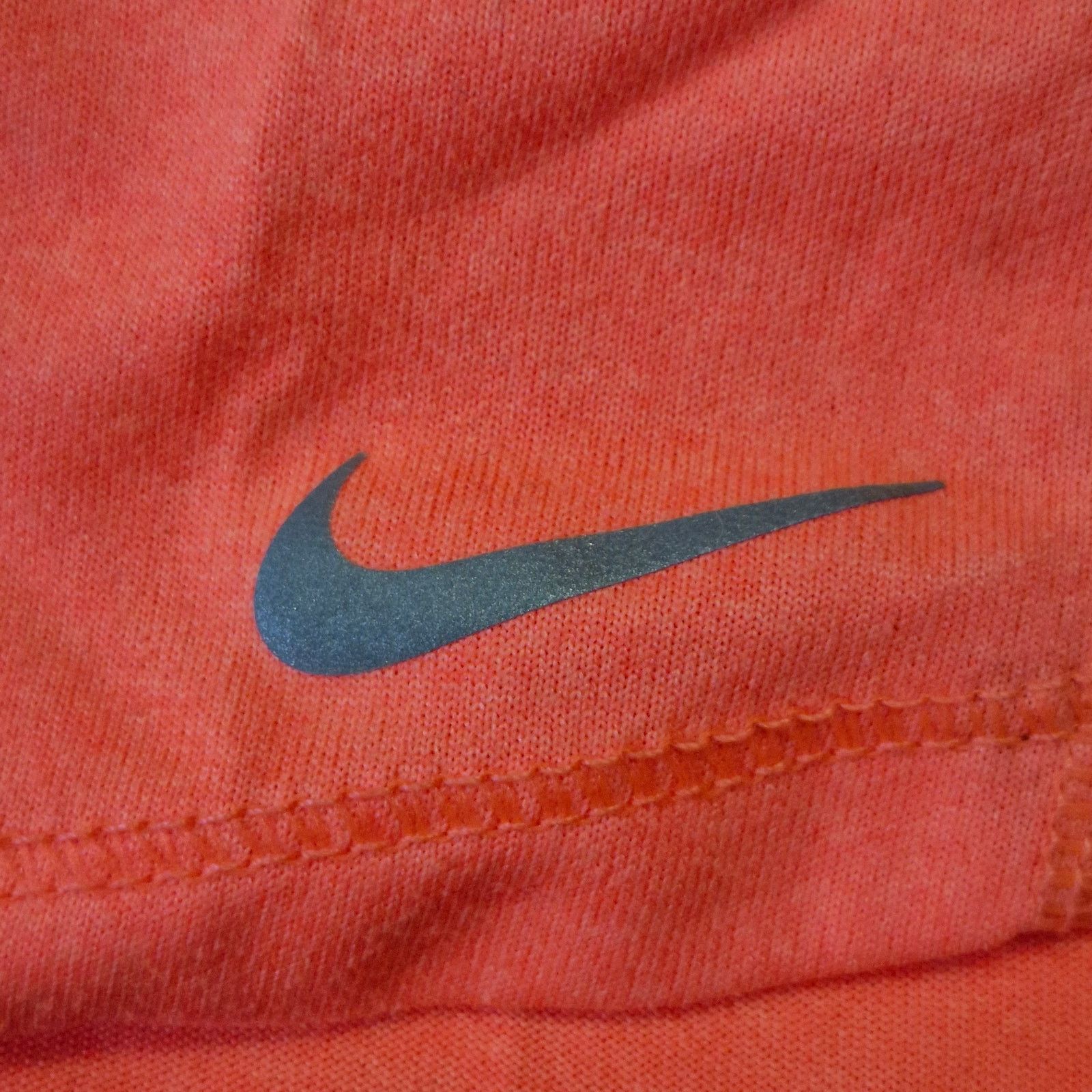 Nike Nike Women’s Dri‑Fit Orange Black Mesh Long Sleeve Size S Size S / US 4 / IT 40 - 3 Thumbnail
