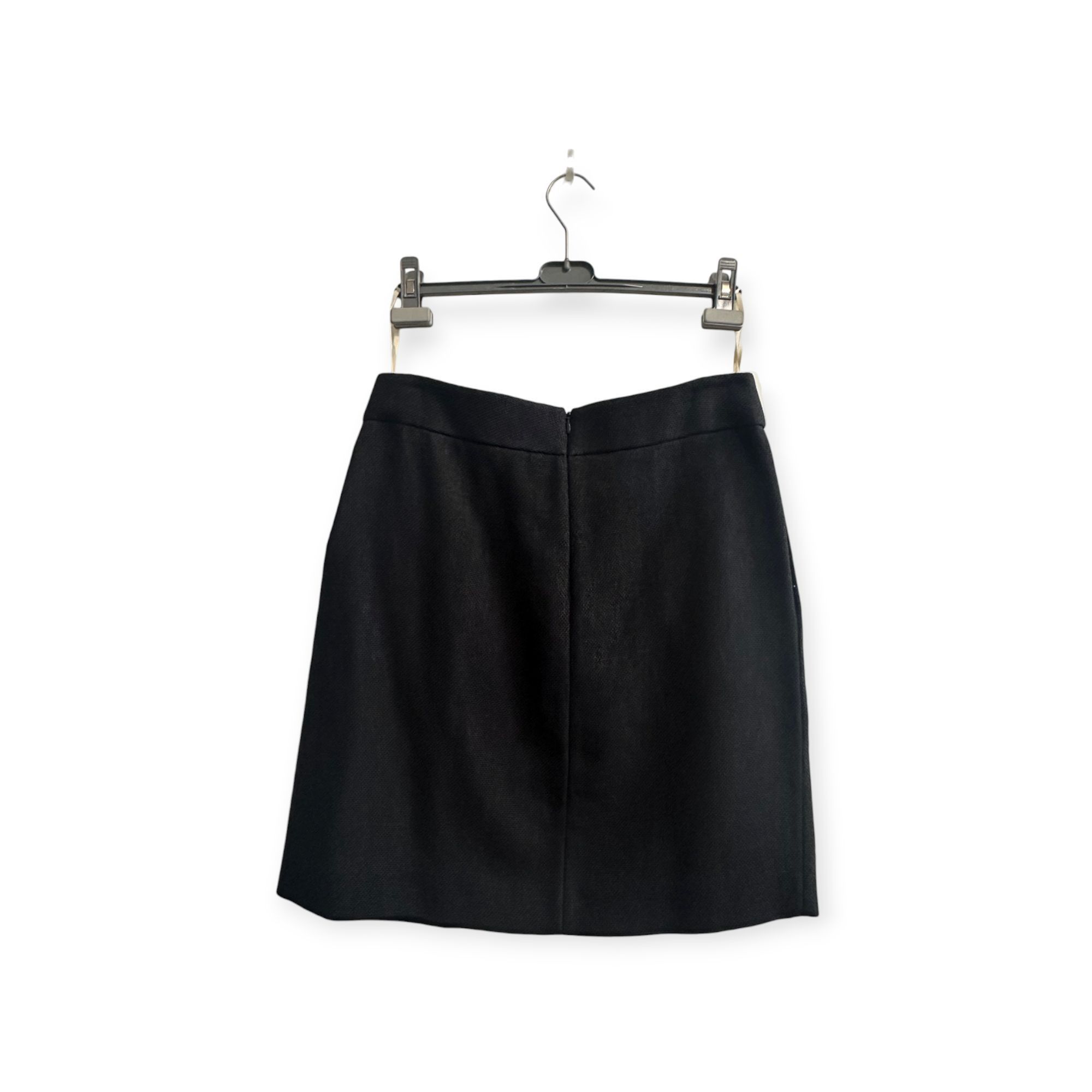 Marni Vintage Marni Textured Mini Skirt – Black/Navy, Made in Ital Size 30" / US 8 / IT 44 - 2 Thumbnail