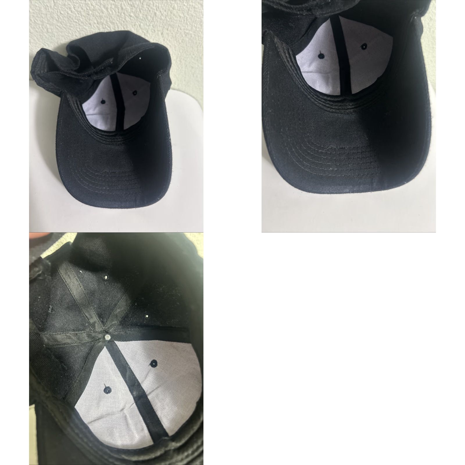 Vintage Women Veterans Hat Strapback Black Honor And Support Them Size ONE SIZE - 9 Thumbnail