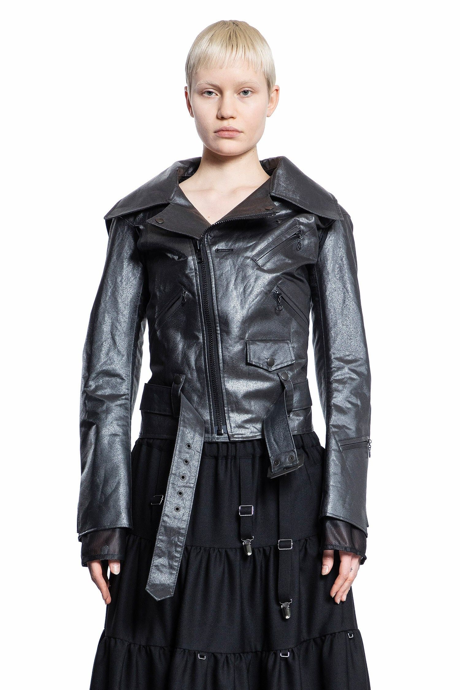Junya Watanabe Junya Watanabe AD2023 Waxed Biker Perfecto Jacket Size S / US 4 / IT 40 - 4 Thumbnail