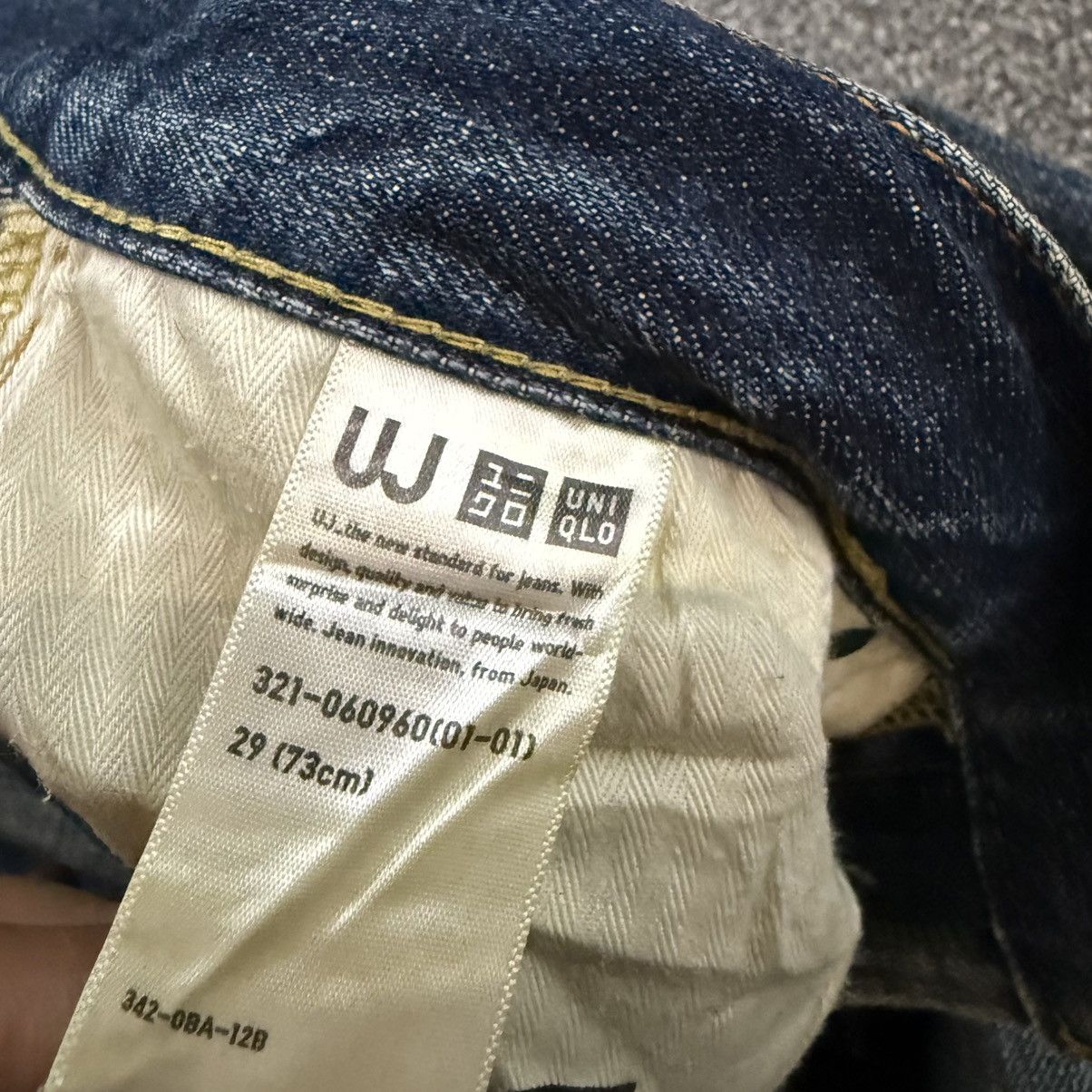 Undercover × Uniqlo 🇯🇵🔥 Vintage 90s Japanese Selvedge UJ Denim Uniqlo Size US 29 - 12 Thumbnail