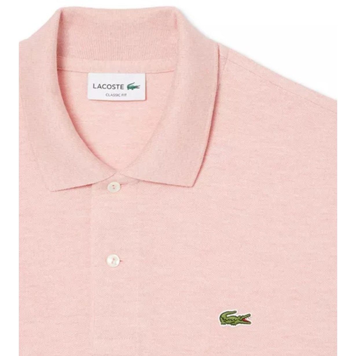 Lacoste Lacoste Mens Legacy Short L.12.12 Pique Polo Shirt Pink 2XL Size US XXL / EU 58 / 5 - 5 Thumbnail
