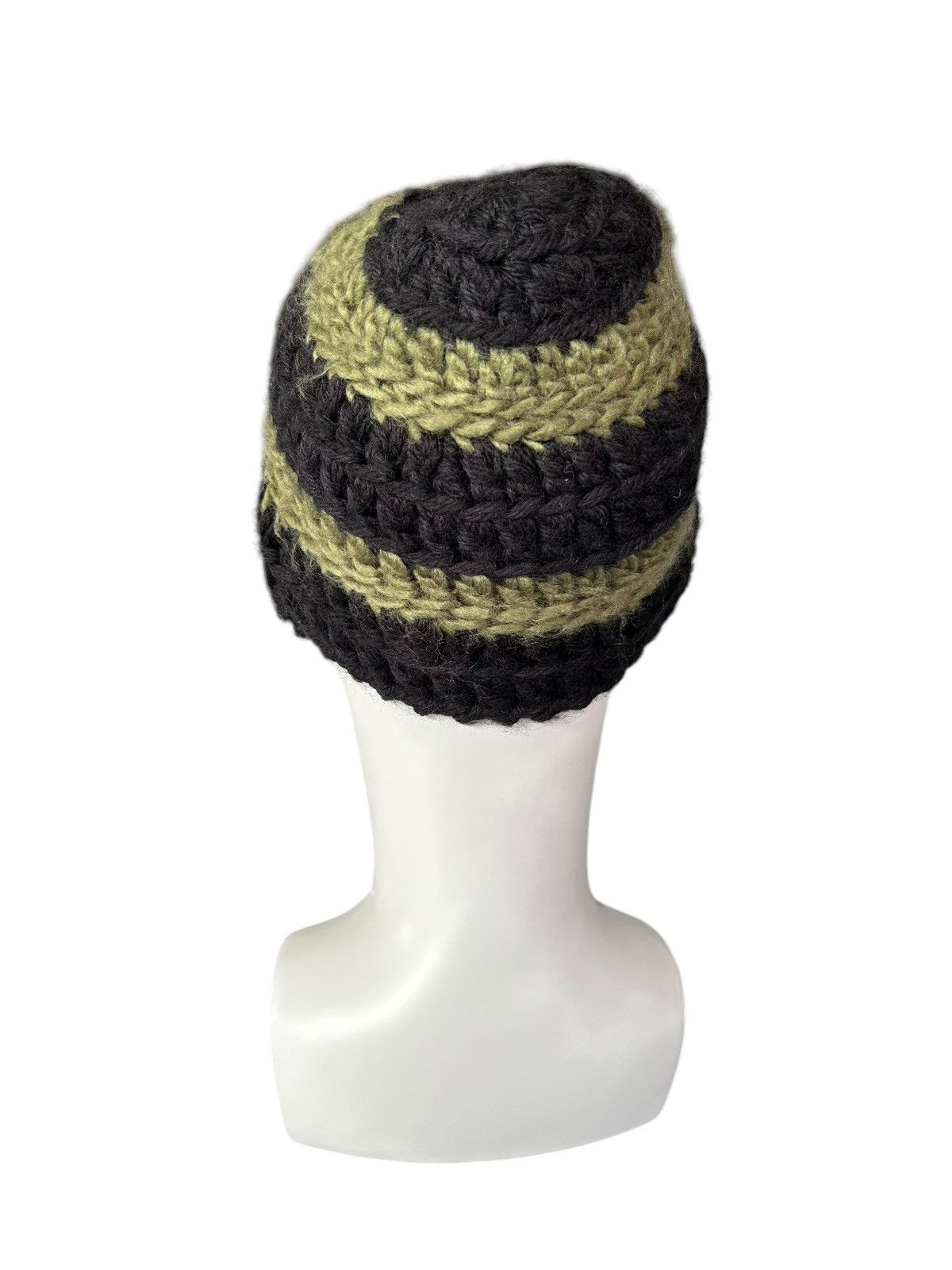 Japanese Brand × Kapital × Vintage Crochet knitted handmade hairy Beanie Hats☠️☠️ Size ONE SIZE - 4 Thumbnail