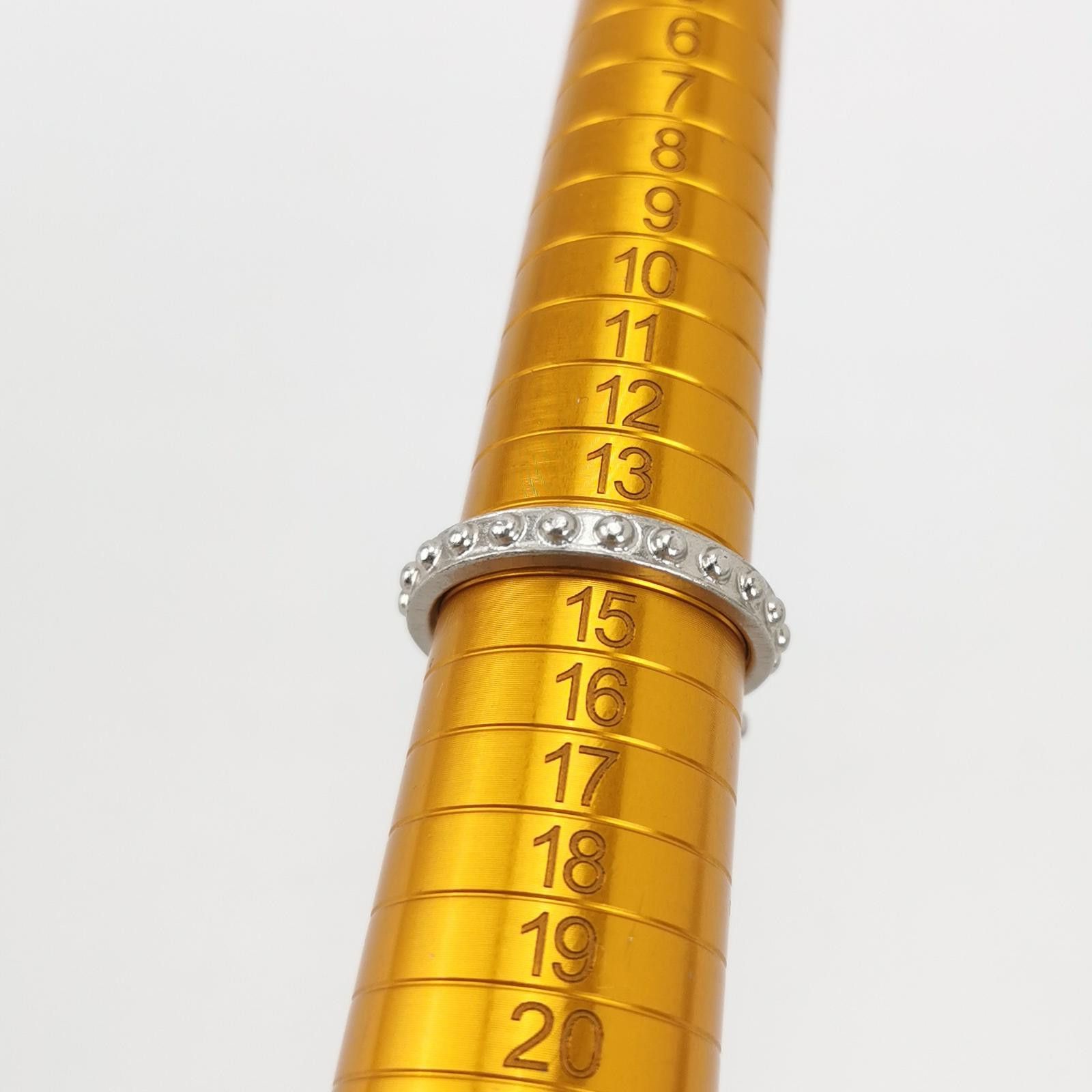 Chanel Chanel Crystal Double C Logo Ring Size 14 -z2505 Size ONE SIZE - 4 Thumbnail